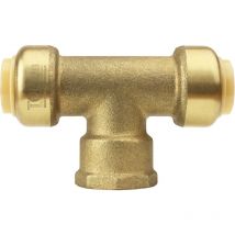 Toutub Anschlussstück Weiblich 1/2 aus Messing Ø16 - Genietet