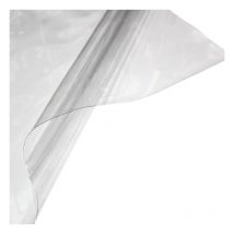 Tovaglia Tavolo Trasparente Spessore 20 Microns 140X140CM 100% pvc Gomma Protettore Per Mobili