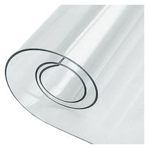 Tovaglia Tavolo Trasparente Spessore 60 Microns 140X160CM 100% PVC Gomma Protettore Per Mobili