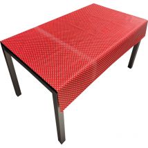 Tovaglia pvc Base Poliestere Antimacchia Pois 140X200 cm