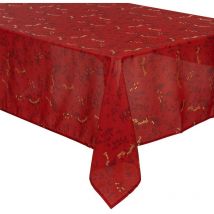 Tovaglia natalizia colorama de noël motivo a foglie 140x360cm - Feeric lights & christmas