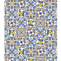 1rotolo Tovagliato In Pvc Fantastik C131-1 Rotolo Cm.140 (h) X 20 Mt (l)