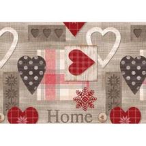 Tovagliato Natale PVC Joy Kilts 140cm 25mt – Facile da pulire – Comar