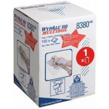 Wypall X60 Cloths 8380 - Blue Centrefeed Roll Cleaning Cloths - 1 Centrefeed Rol