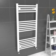 Towel Radiator - White - 1000 mm x 500 mm