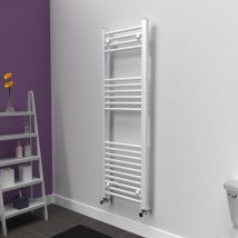 Lux Heat - Towel Radiator - White - 1200 mm x 400 mm