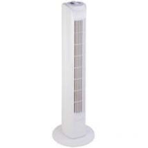 Syntesy - Ventilateur colonne oscillant 09147 45W 3 vitesses H78cm IP22