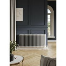 Tower Designer Radiator 3 col 600 x 830mm 18 Sections White - White