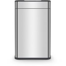 Ozone Sensor Bin, Large 60L, Hands Free Opening, Carbon Filter, Stainless Steel T938023SS - Tower