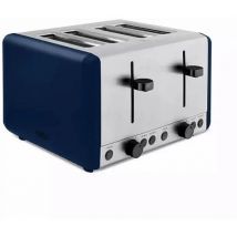 Sera 4 Slice Toaster Midnight Blue - Tower