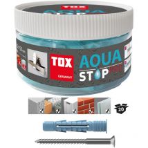 Tox Allzweckdübel Aqua Stop Pro 8x50 mm + Schraube in Runddose, 014271021