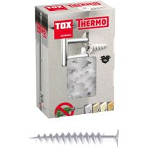 Cheville isolante TOX – 50 mm – Matériau cible, Charge maximale, Longueur, Matières, Quantité par pack