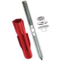 Fixation lavabo Oase – Cheville pour tout type de support – Longueur 75 mm, M10 x 140 mm, 2 pièces – TOX