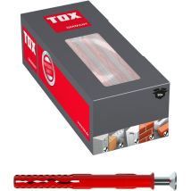 Tassello per telaio facciata 10 x 80 mm – 50 unità – PA – Fissaggio per sottostrutture di facciate e tetti