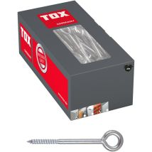 Vis d'ancrage à œillet pour échafaudage Safe Fix Eye 12x160 mm