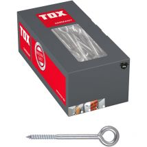 Vis d'ancrage à œillet pour échafaudage Safe Fix Eye 12x230 mm