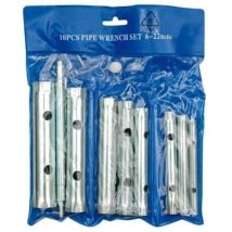 Clés À Pipe 6-22 Mm, Jeu De 10 Pièces. 52900 Vorel