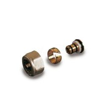 Luxor Tp 97 Raccordo Adattatore Per Tubo Multistrato Ø24/19X17/2,75 Nichelato - 67821711