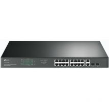 18-Port Gigabit Rackmount Switch 16 PoE+ - Switch - 1 Gbps (TL-SG1218MP) - Tp-link