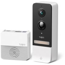 Tp-link - Tapo D230S1, Vidéo sur batterie, 2K 5MP, détection vidéo ai, vision nocturne couleur, large champ de vision, batterie amovible, avec