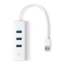 Tp-link - UE330 - usb 3.0 (3.1 Gen 1) Type-A - RJ-45,USB 3.2 Gen 1 (3.1 Gen 1) Type-A - 1000 Mbit/s - Blanc - usb - Windows 10 Education,Windows 10