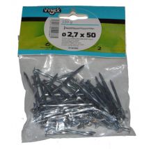 Tp punto torcido de acero zincado 50 x 2,7, 130g