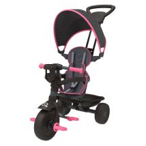 Dreirad Panther 4 in 1 Schwarz 85x48x95cm - Tp Toys