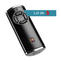 Hörmann - Télécommande hormann HS4-BS noir Pack de 5 - hormann
