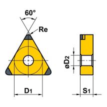 Mitsubishi Electric - Mitsubishi tpmr 160304-80 Insert Grade UE6110