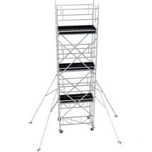 Geruest Experten - Torre mobile 4 piani - Altezza max. di lavoro 12.30m - TLS1020T