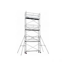 Trabattello 3 piani - Altezza max. di lavoro 9.10m - 8330072
