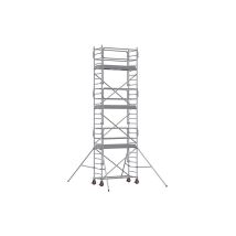 Geruest Experten - Trabattello 5 Piani - Altezza Max. Di Lavoro 11.90m - 7120102