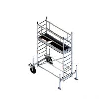 Geruest Experten - Trabattello da giardino 1 Piano 1.60m - Altezza max. lavoro 4.30m - EC216TH