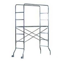 Trabattello supertrio in acciaio zincato - CM.169X65X218H. peso KG.25