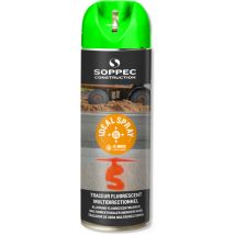 Spray de marquage fluorescent 500 ml – Vert fluo – Poudre à tracer et spray traceur