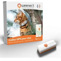 Weenect - Traceur gps pour Chat xs (White Edition 2023)