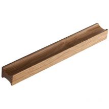 Furnipart - Track Wood - Asa 200mm 056 Roble Oscuro - track wood - Tirador con diseño en forma de viga