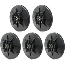 Trade-shop - 8-Loch Schleifteller / Stützteller / Kletteller 225mm für Einhell 4259965, Matrix dws 600-1 710, Apex 710 Watt Langhalsschleifer - 5