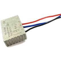 Trade-shop - Anlaufwiderstand / Sanftanlauf / Softstart 12A 230V inkl. 3 Kabel für Winkelschleifer Gehrungssäge Kreissäge bis 250V / Vollmetall Harz