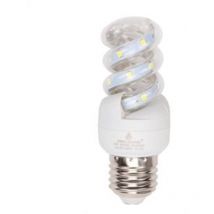 Trade Shop - lampadina led E27 9W 885LM tortiglione vortale luce fredda naturale calda -