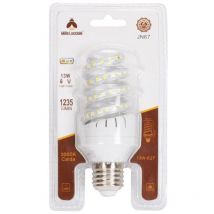 Trade Shop - led-lampe E27 13 watt 1235LM tortiglione vortex spiral warmes natürliches licht -