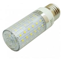 Trade Shop - Lampadina Led E27 10w Tubo Mais Luz Calda 3000k Naturale 4000k Led Luz -