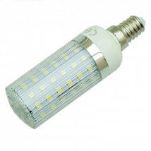 Trade Shop - Lampadina Led E14 10 Watt Tubo Mais Luce Calda Natural Illumination Led -