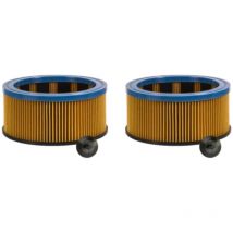 Trade-Shop Faltenfilter für Starmix nts eSwift A-1232 ehb, nts eSwift 1220 hk, Hitachi nt 1232, Eibenstock SS1200 SS140 Staubsauger Allessauger - 2