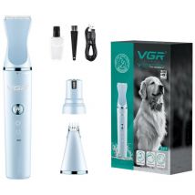 Trade Shop - Kleine Hunde-meister Mit 3 Köpfen Niedriger Noise-putz-kit V-205 -