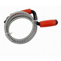 Trade Shop Traesio - Trade Shop - spring plumbing abflussreiniger-spirale zum freien von rohren, 1,5 mt, 59946 -