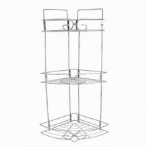 Trade Shop - MENSOLA ANGOLA FÜR BAGNO ANGOLIERA DOCCIA A 3 LIVELLI RIPIANI IN METALLA 52720 -