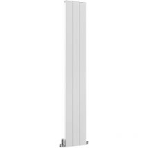 Traderad - Aluminium Designer Vertical Radiator 1834mm x 340mm - White