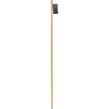 Buchenholzgriff 140 cm – Olivenöl behandelt – Gartenwerkzeugstiel – 2,1 cm Sockeldurchmesser – 0,45 kg
