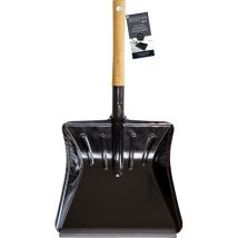 Tradition Metallschaufel – Ergonomischer Griff – 45,1 cm hoch – 23,6 cm breit – 9,4 cm tief – 0,376 kg